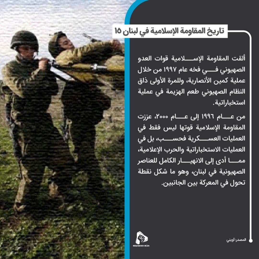 تاريخ المقاومة الإسلامية في لبنان 15