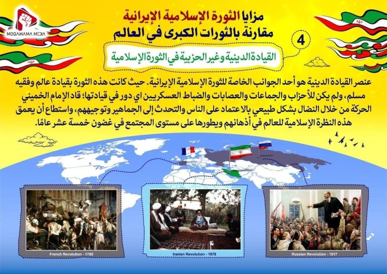 مزایا الثورة الإسلامیة الإیرانیة مقارنة بالثورات الکبری في العالم
