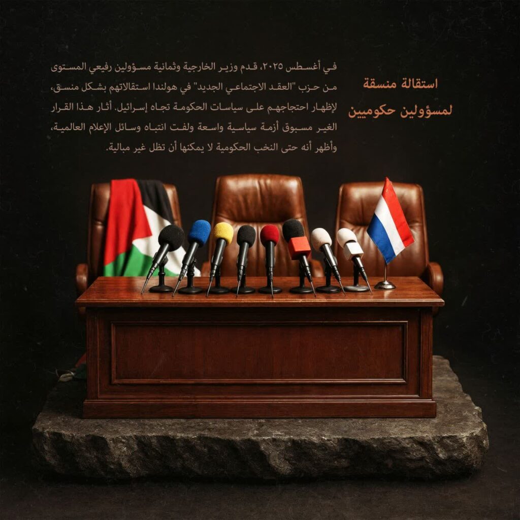 استقالة منسقة لمسؤولين حكوميين