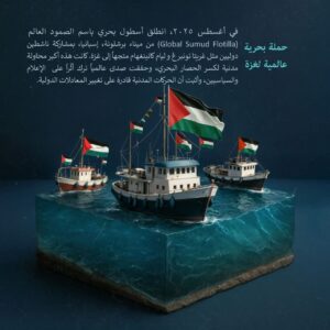 حملة بحرية عالمية لغزة
