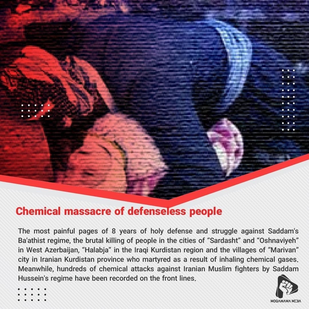Chemical massacre of defenseless people