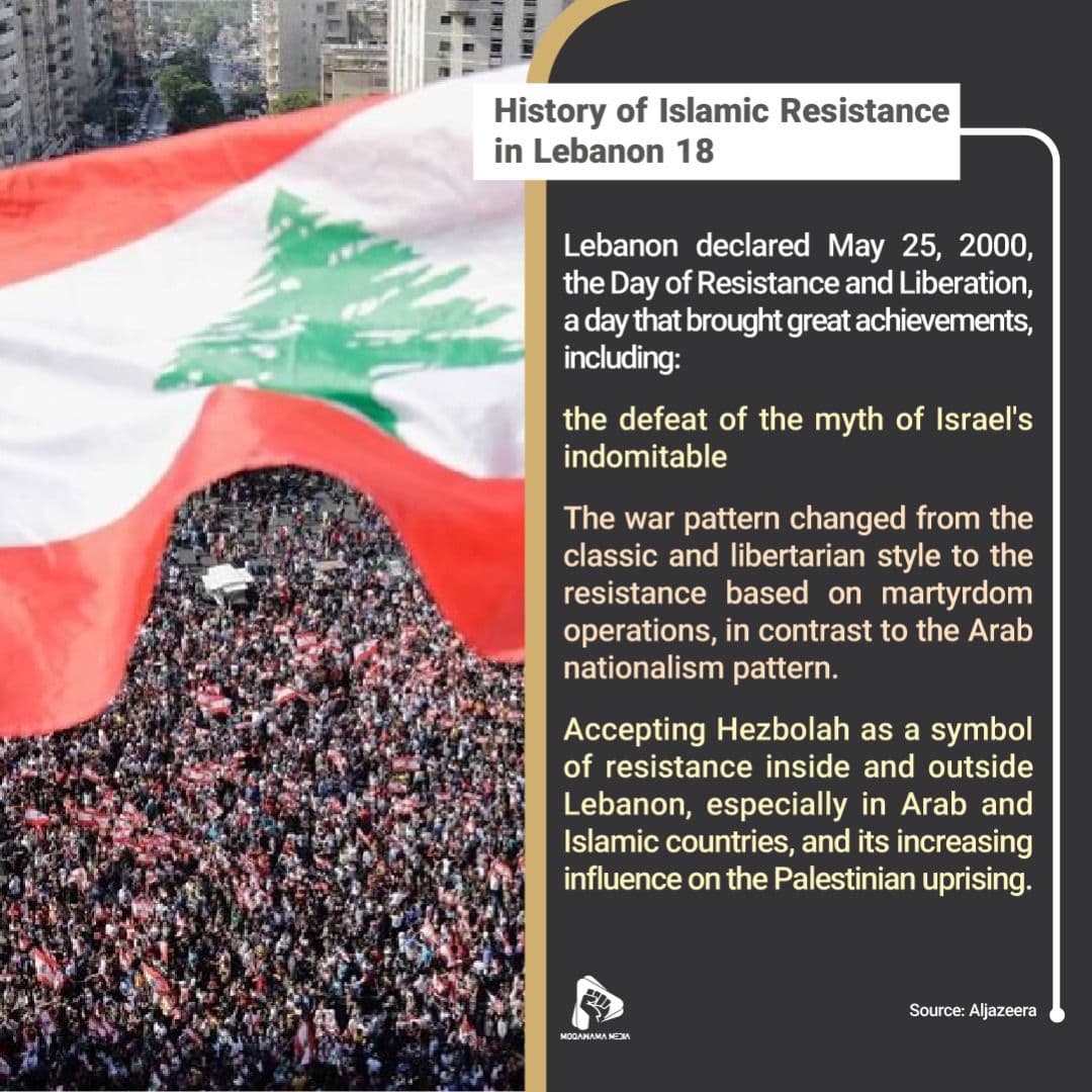 History of Islamic Resistance in Lebanon 18