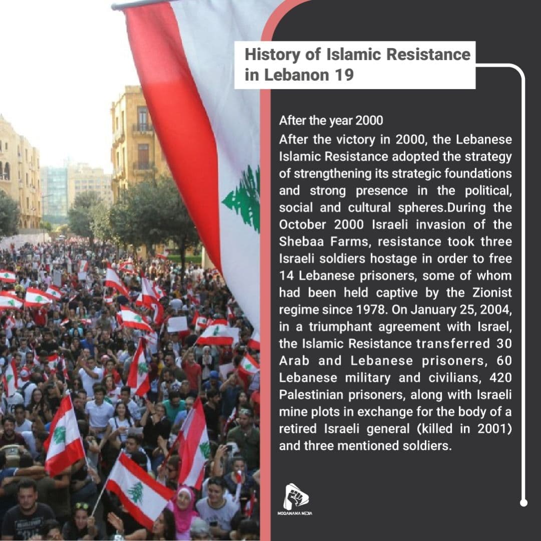 History of Islamic Resistance in Lebanon 19