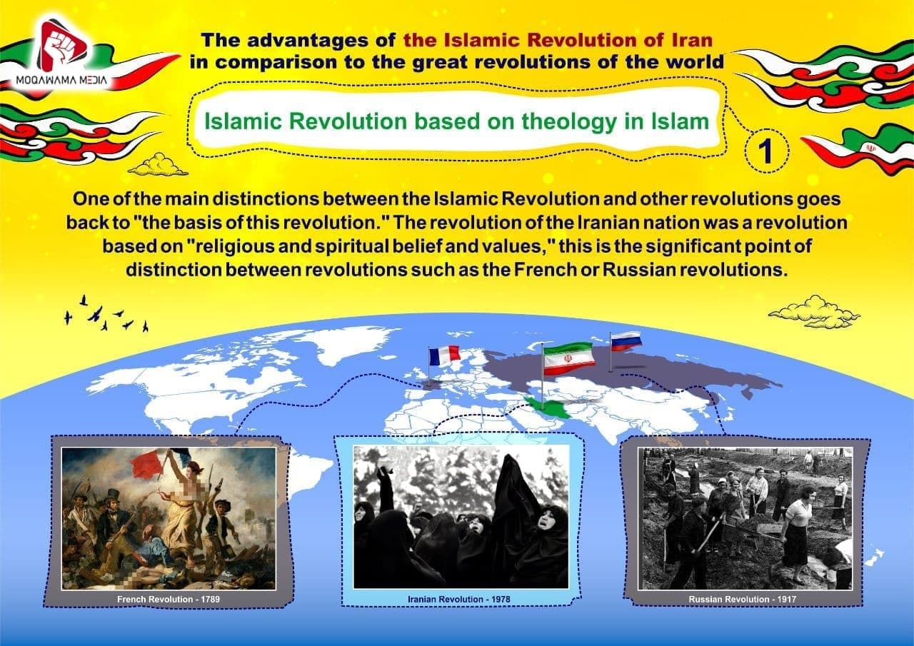 The advantages of the Islamic Rrvolution of Iran in comparison to the great revolutions of the world