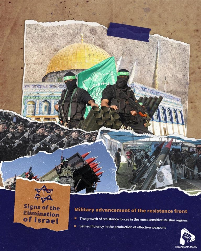 Signs of the Elimination of Israel