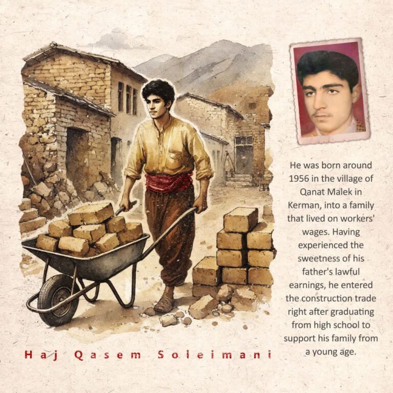 village of Qanat Malek in Kerman