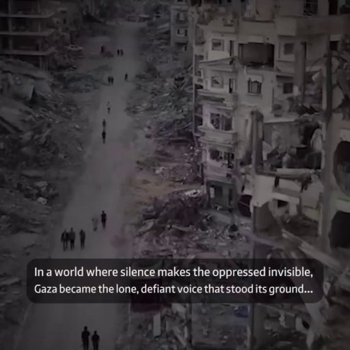 Gaza became the lone, defiant voice that stood its ground...