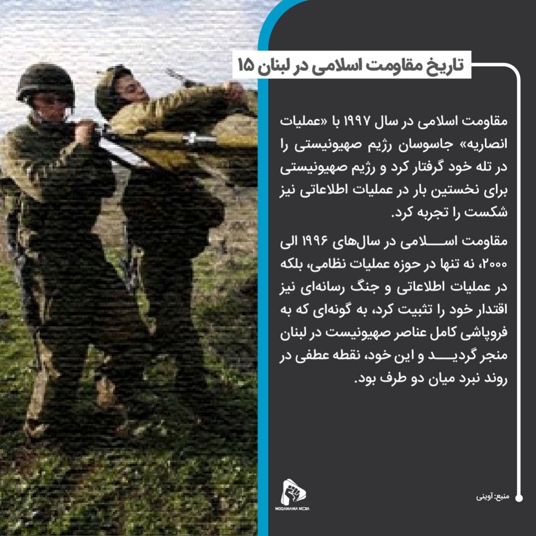 تاریخ مقاومت اسلامی در لبنان 15