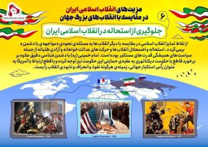 مزیت های انقلاب اسلامی ایران در مقایسه با انقلاب های بزرگ جهان