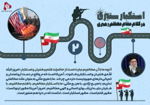استکبار ستیزی در کلام مقام معظم رهبری