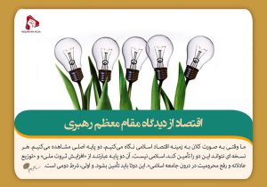 اقتصاد از دیدگاه مقام معظم رهبری