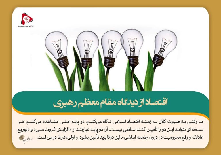 اقتصاد از دیدگاه مقام معظم رهبری