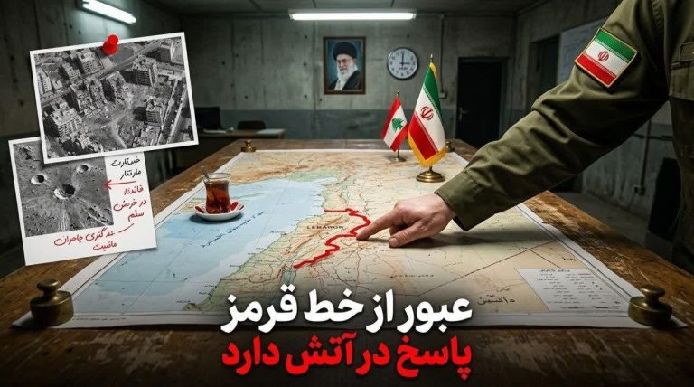 عبور از خط قرمز پاسخ در آتش دارد