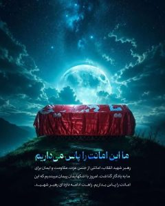ما این امانت را پاس میداریم