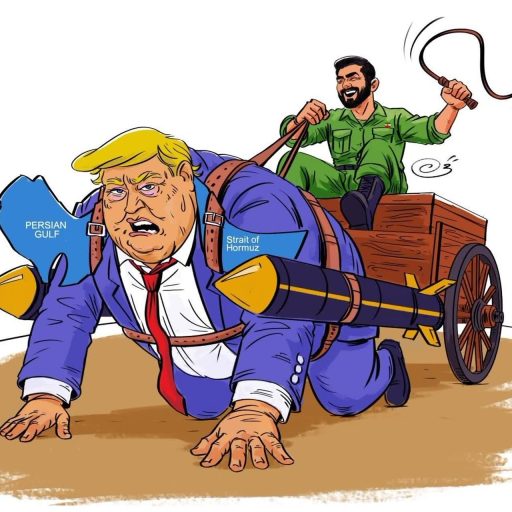 ترامپ ناتوان، زیر بار هرمز